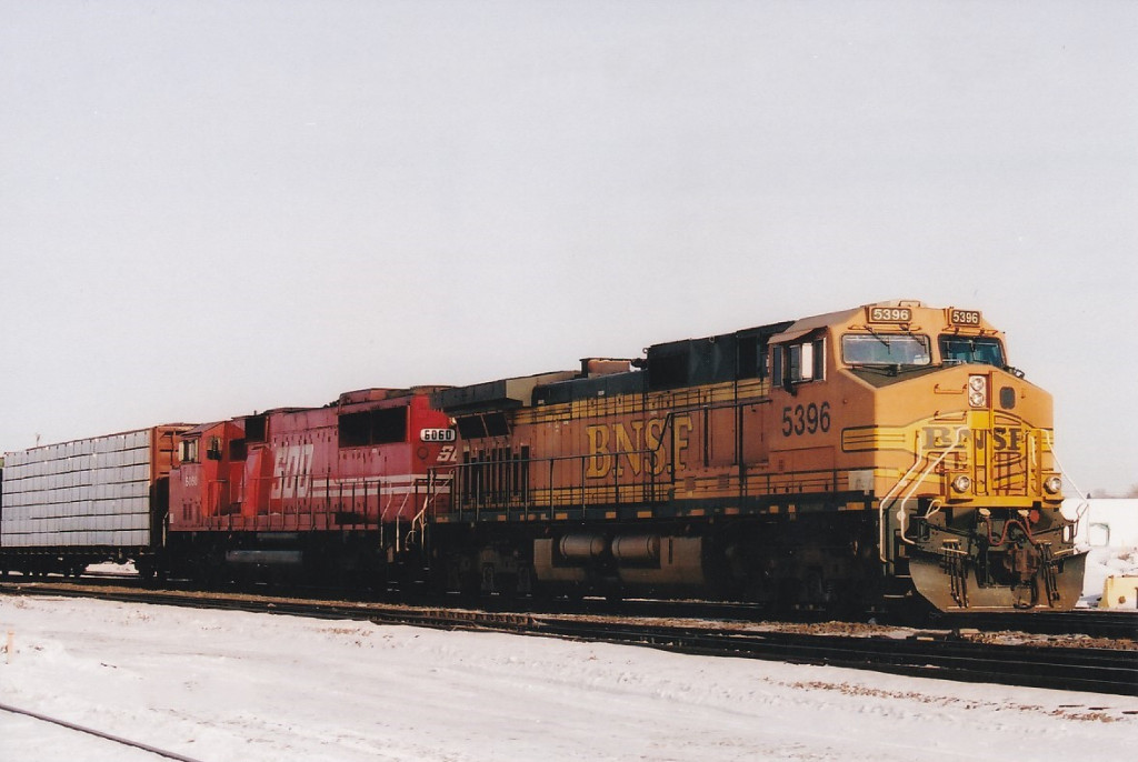 BNSF 5396 East